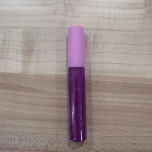 Homemade purple lip gloss